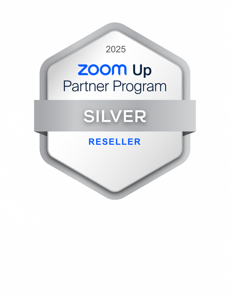 ZoomUp Partner Program Silver SOGEDES Silberfarbiges Siegel