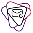 Trail automatisiert E-Mails im Kundenservice Dreiecke mit Icon Mail